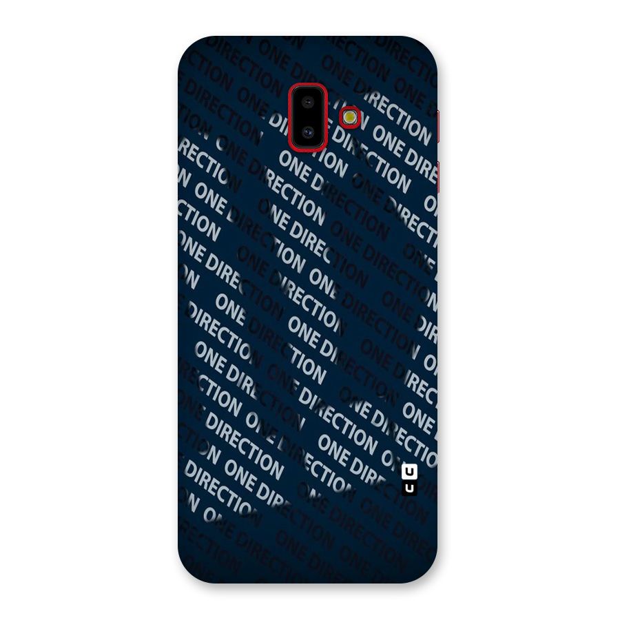 Blue Way Back Case for Galaxy J6 Plus