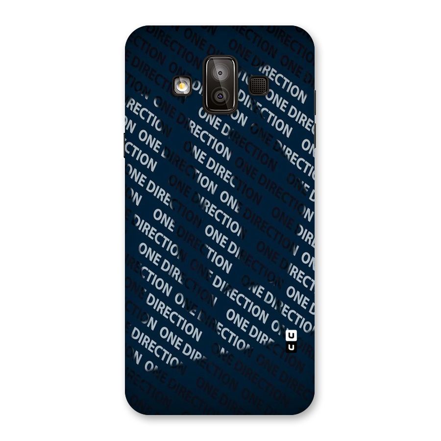 Blue Way Back Case for Galaxy J7 Duo