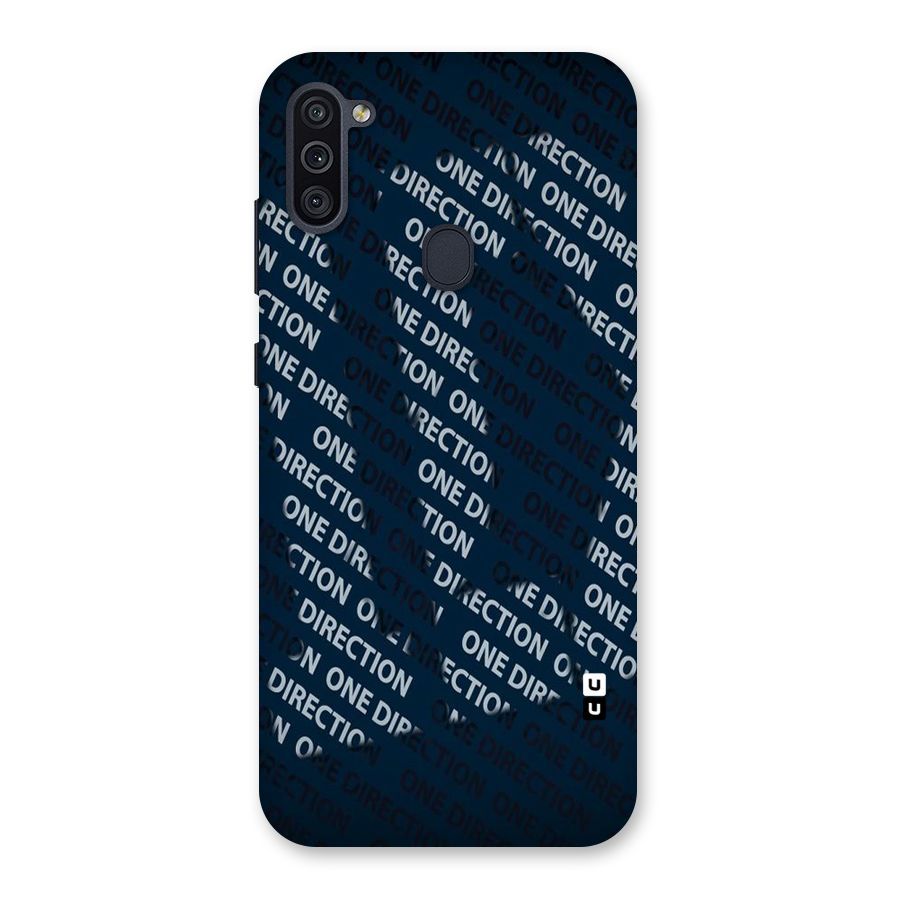 Blue Way Back Case for Galaxy M11