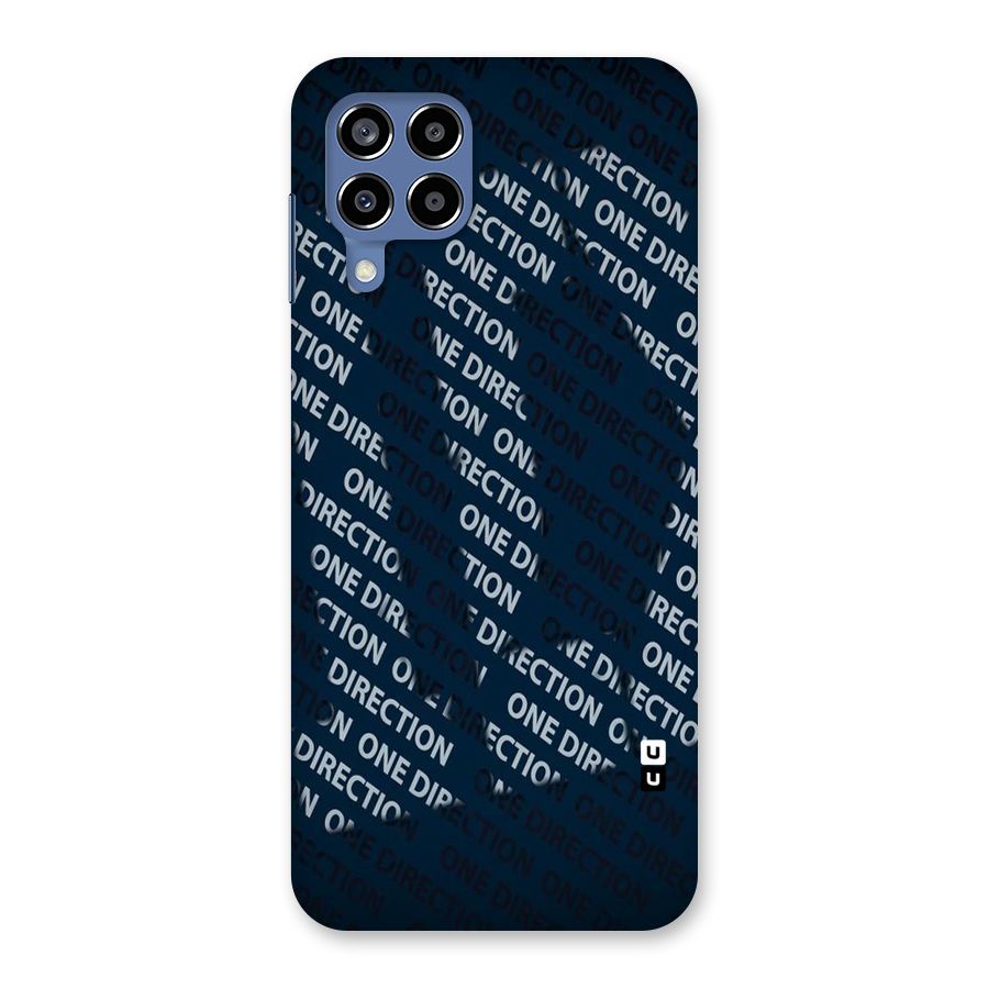 Blue Way Back Case for Galaxy M53 5G