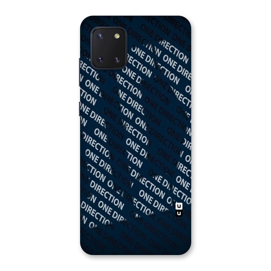Blue Way Back Case for Galaxy Note 10 Lite