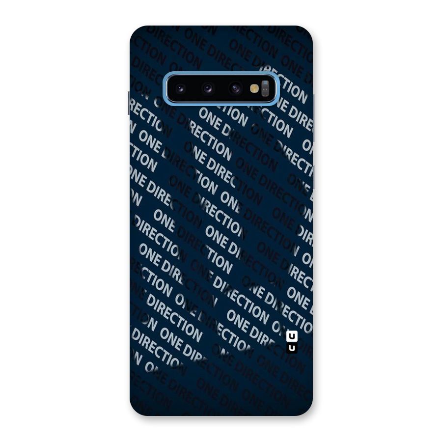 Blue Way Back Case for Galaxy S10 Plus