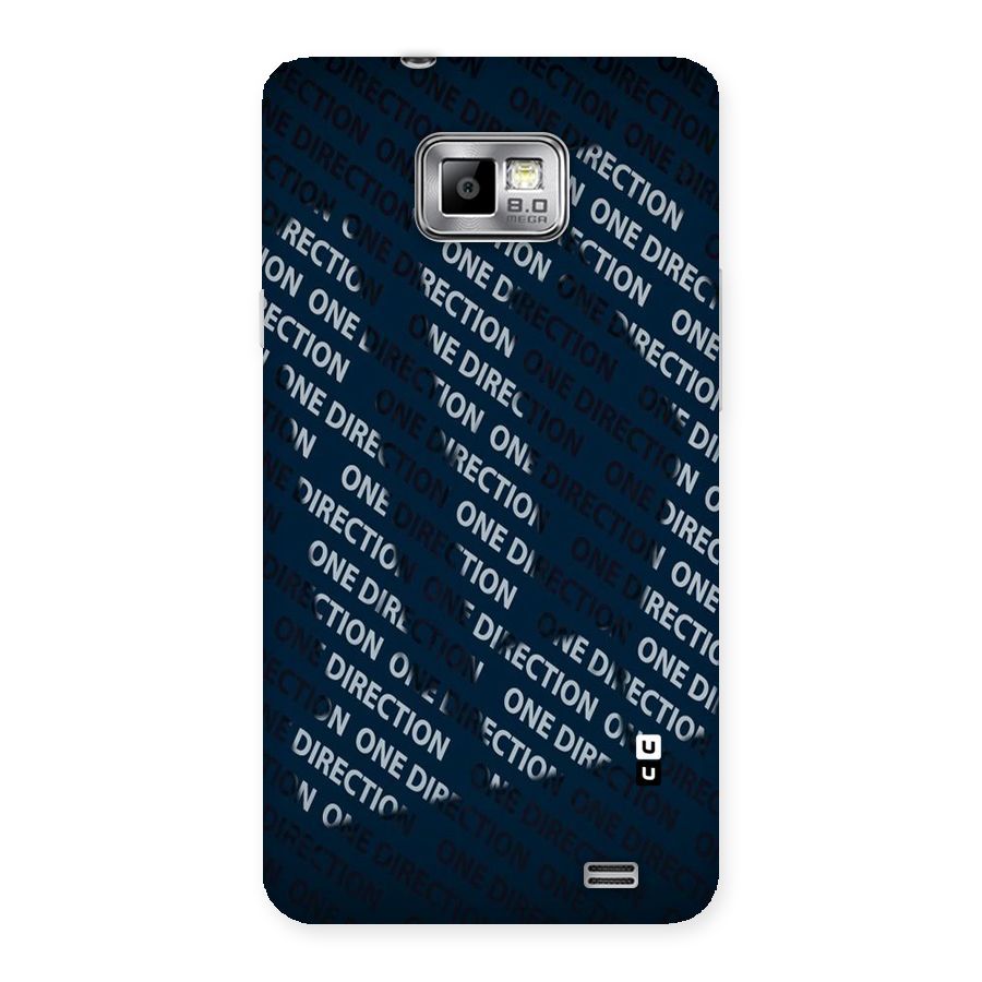 Blue Way Back Case for Galaxy S2