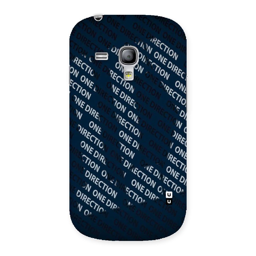 Blue Way Back Case for Galaxy S3 Mini