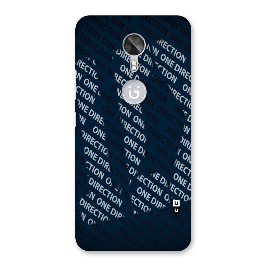 Blue Way Back Case for Gionee A1