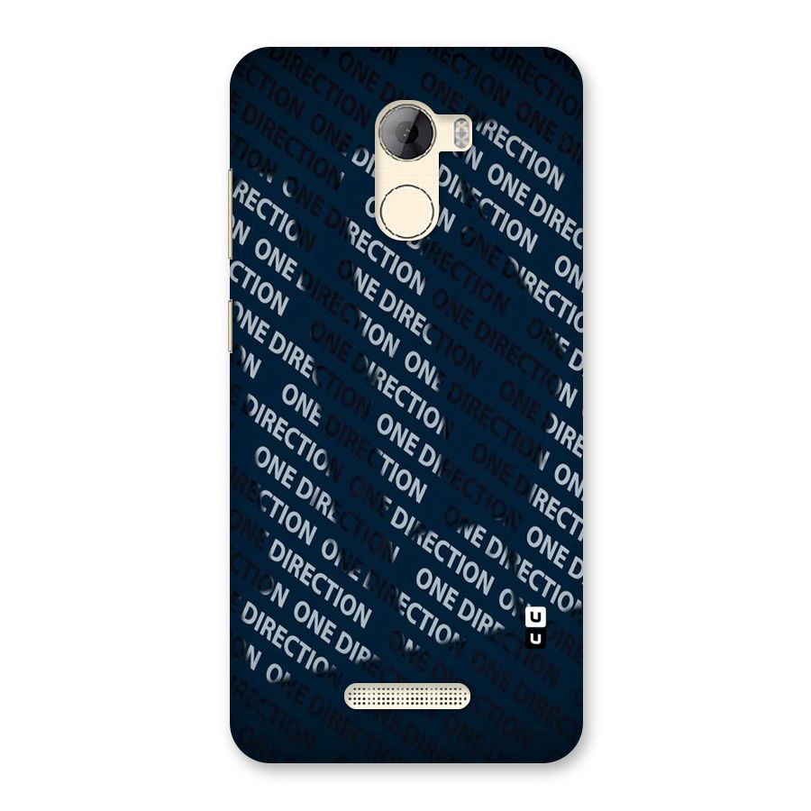Blue Way Back Case for Gionee A1 LIte