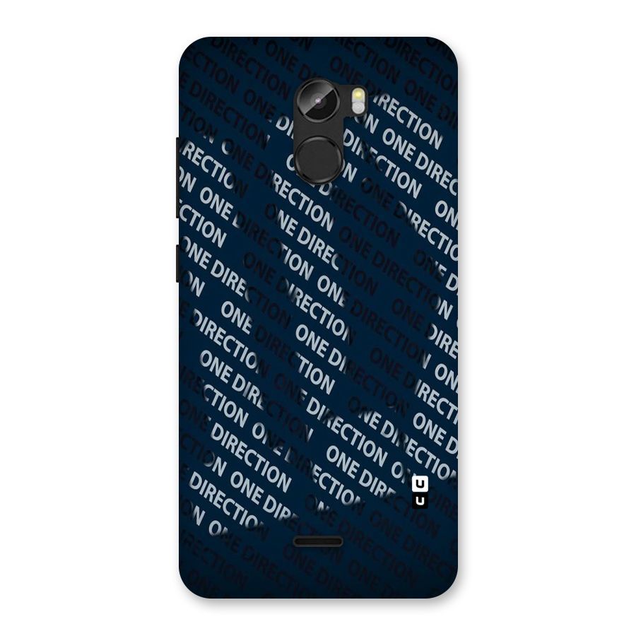 Blue Way Back Case for Gionee X1