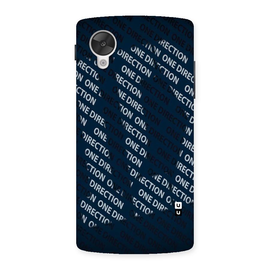 Blue Way Back Case for Google Nexsus 5