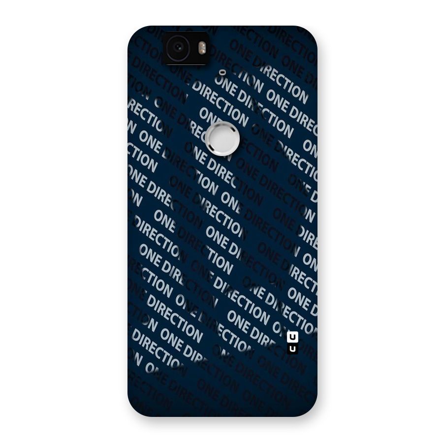 Blue Way Back Case for Google Nexus-6P