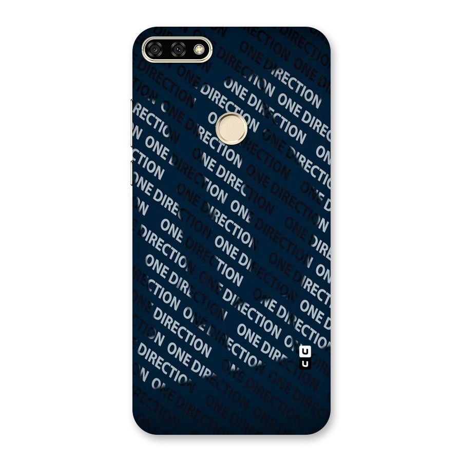 Blue Way Back Case for Honor 7A