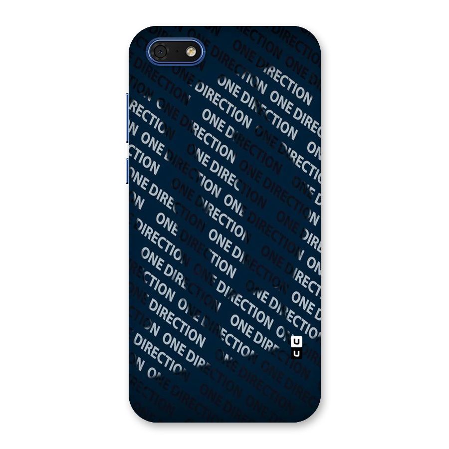 Blue Way Back Case for Honor 7s