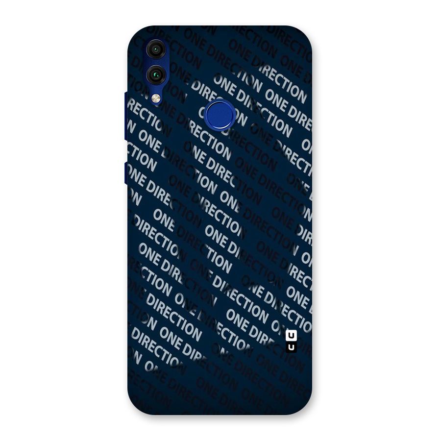 Blue Way Back Case for Honor 8C