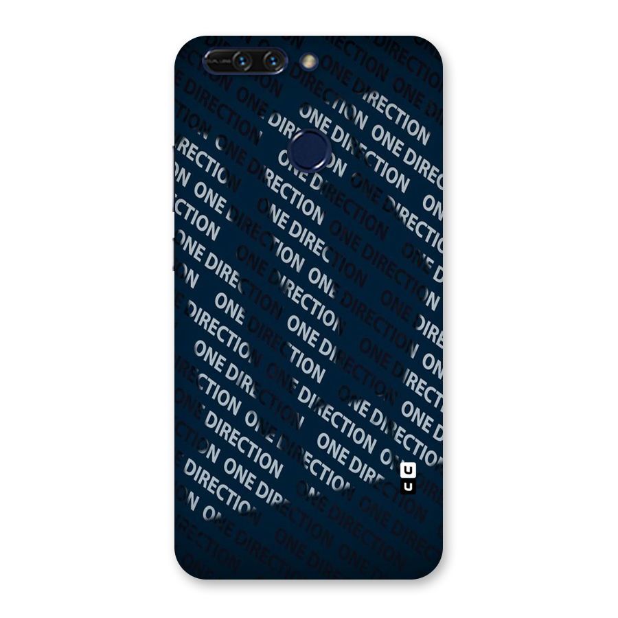 Blue Way Back Case for Honor 8 Pro
