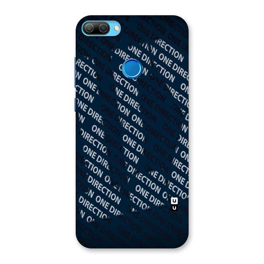 Blue Way Back Case for Honor 9N