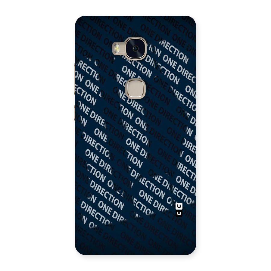 Blue Way Back Case for Huawei Honor 5X