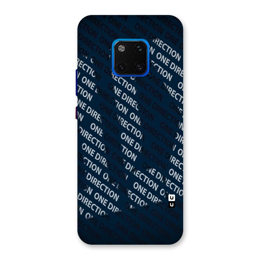 Blue Way Back Case for Huawei Mate 20 Pro