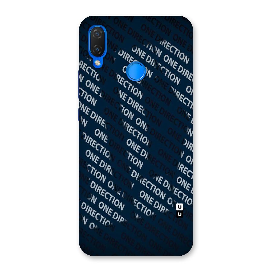 Blue Way Back Case for Huawei P Smart+
