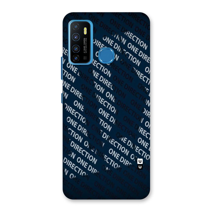 Blue Way Back Case for Infinix Hot 9
