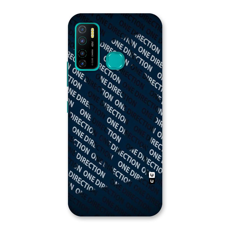 Blue Way Back Case for Infinix Hot 9 Pro