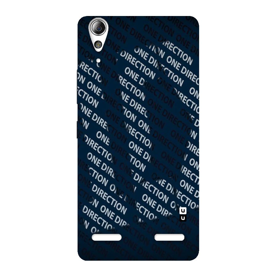 Blue Way Back Case for Lenovo A6000 Plus