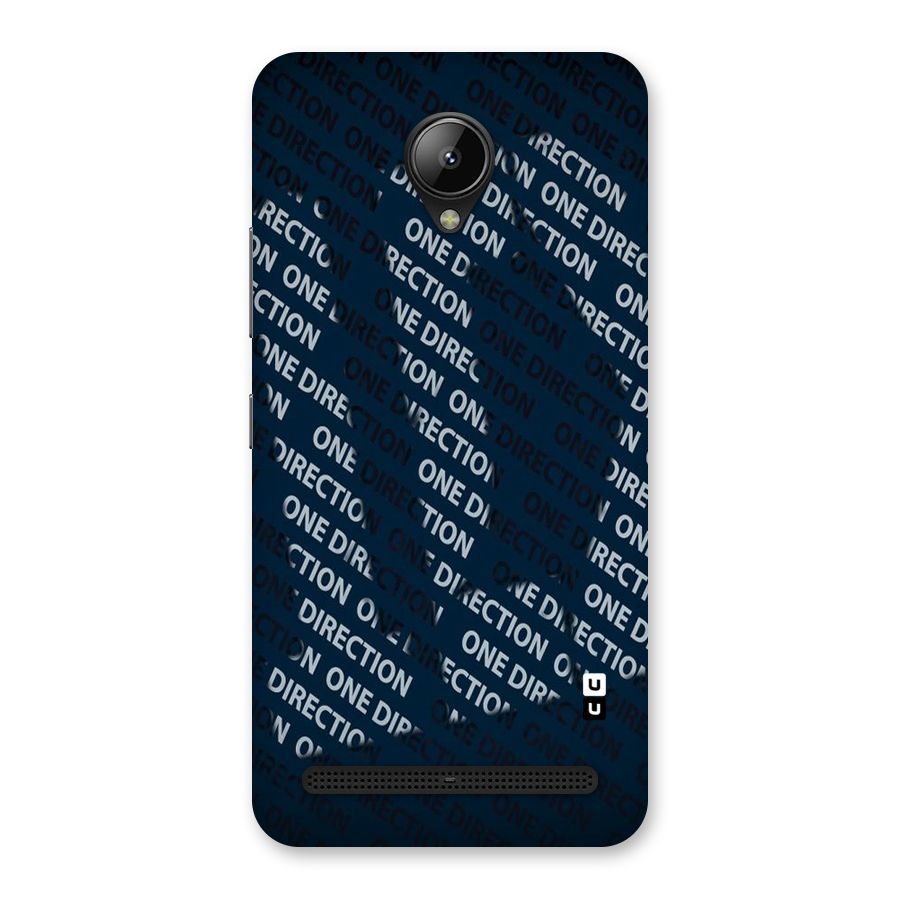 Blue Way Back Case for Lenovo C2