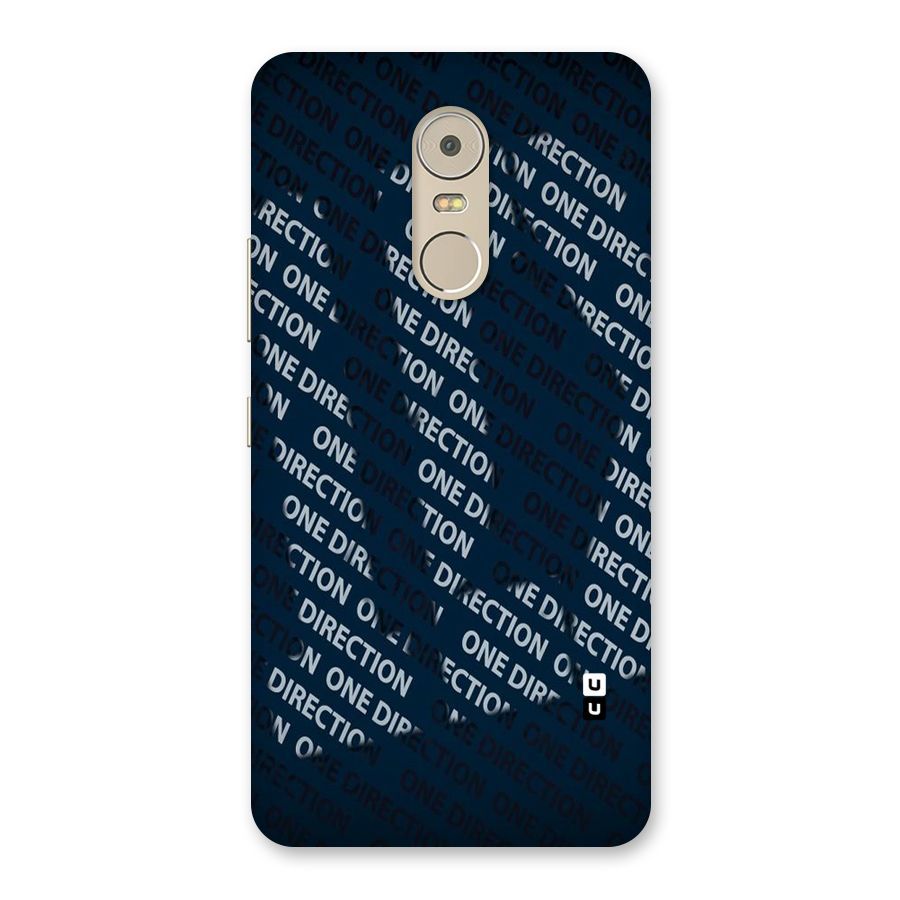 Blue Way Back Case for Lenovo K6 Note