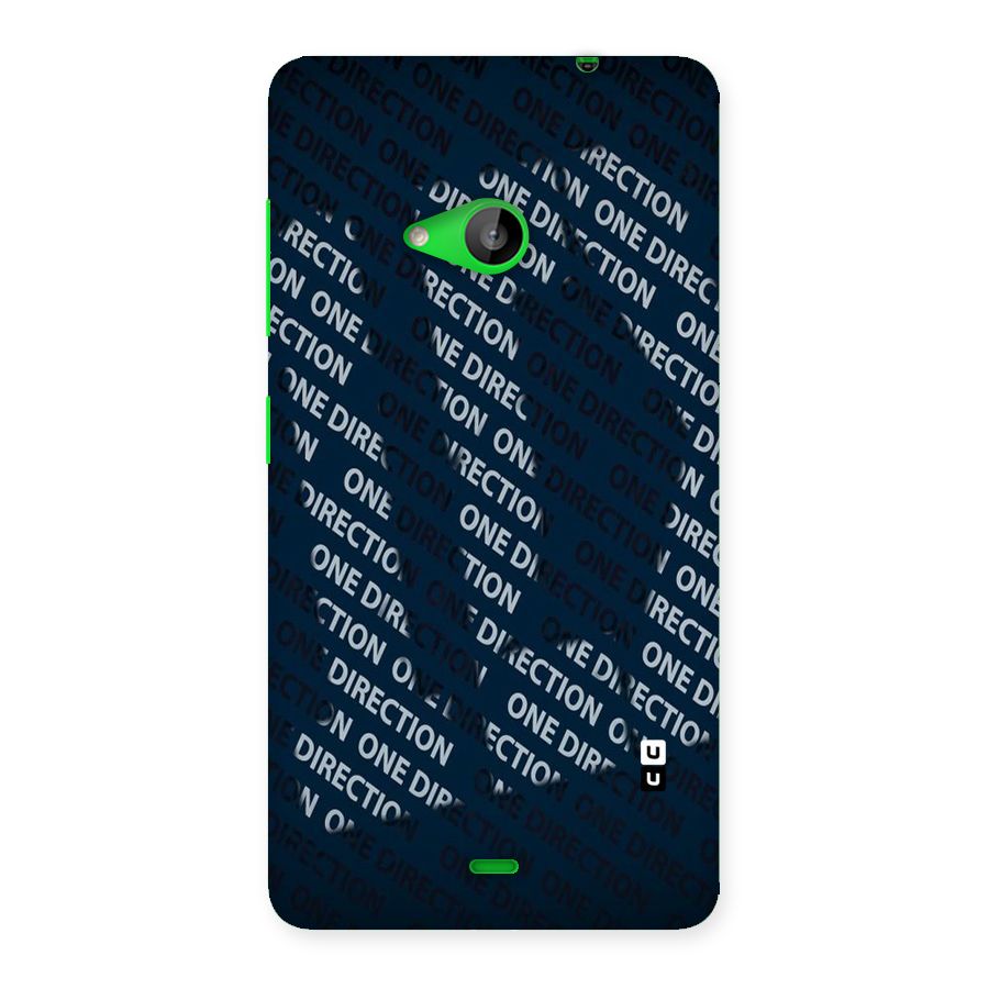 Blue Way Back Case for Lumia 535