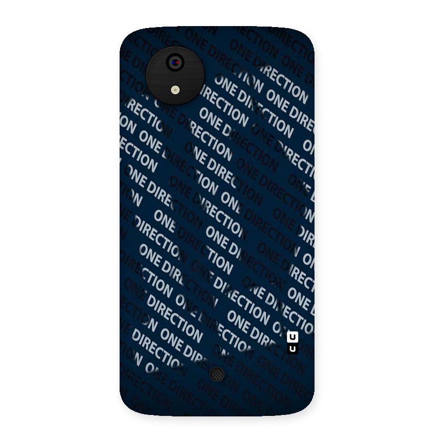 Blue Way Back Case for Micromax Canvas A1