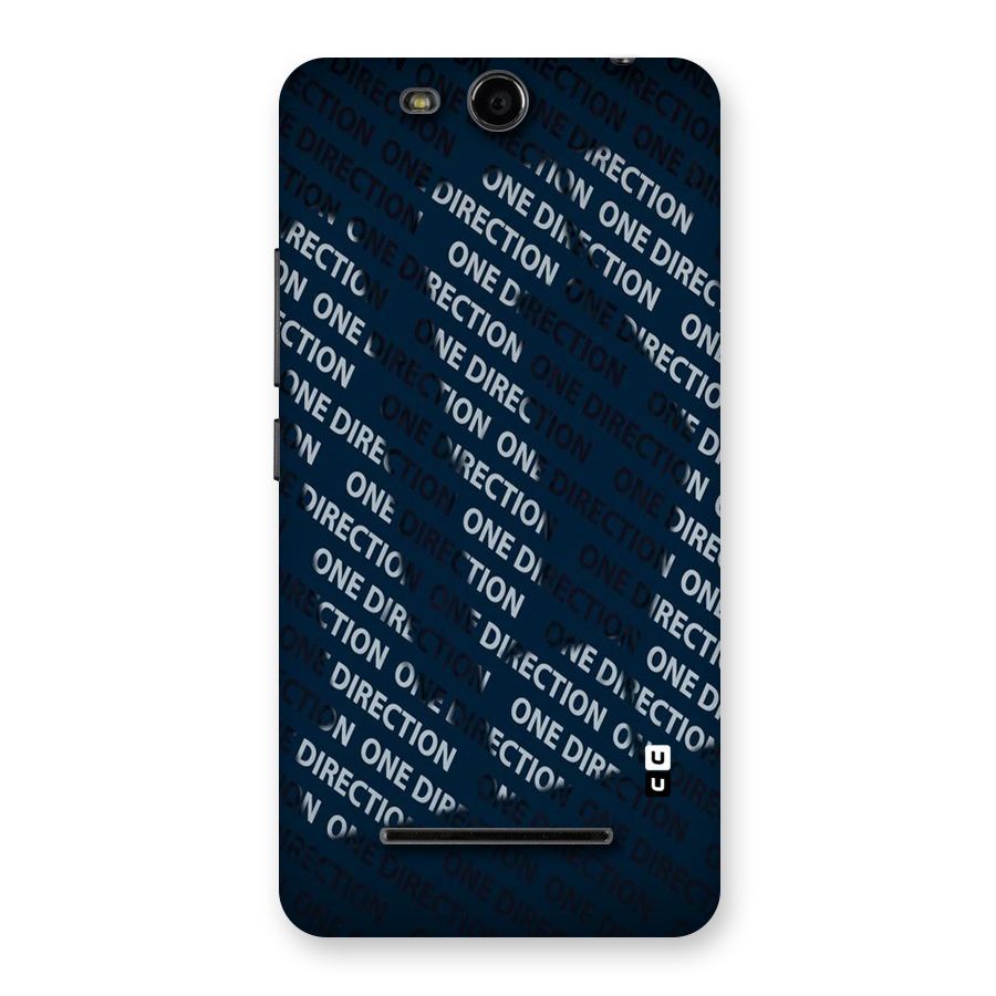 Blue Way Back Case for Micromax Canvas Juice 3 Q392