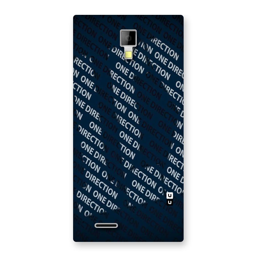 Blue Way Back Case for Micromax Canvas Xpress A99