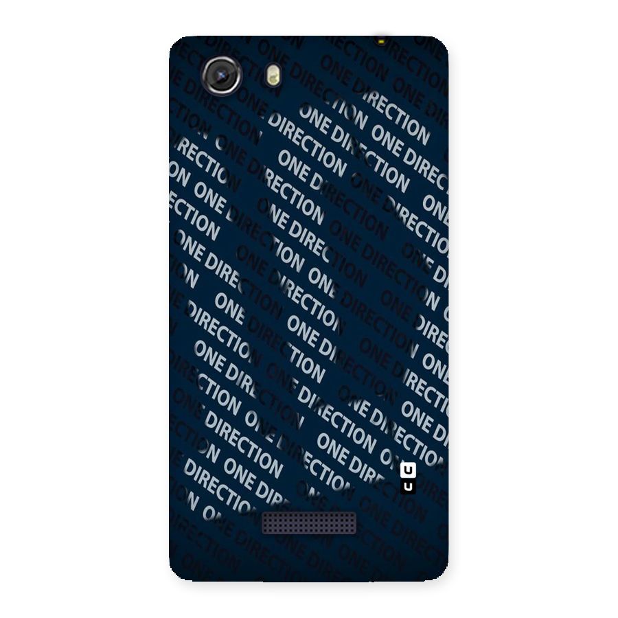 Blue Way Back Case for Micromax Unite 3