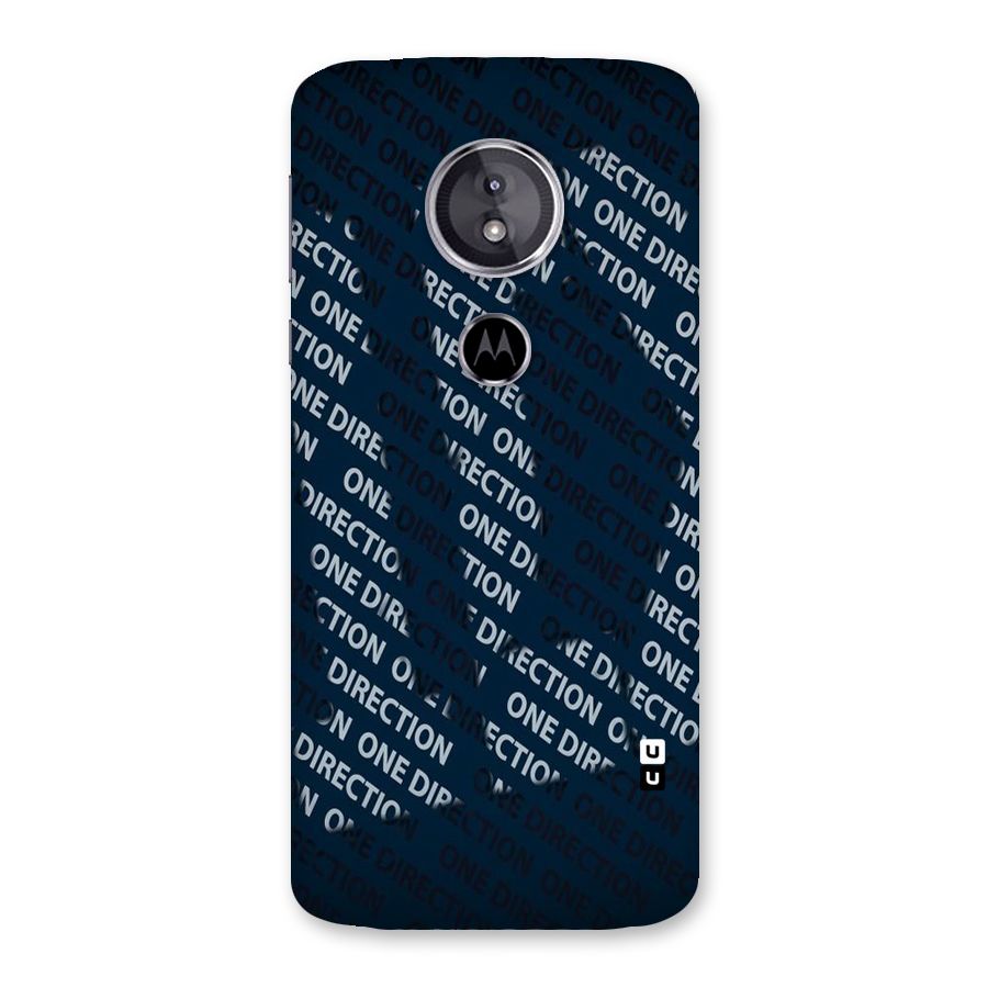 Blue Way Back Case for Moto E5