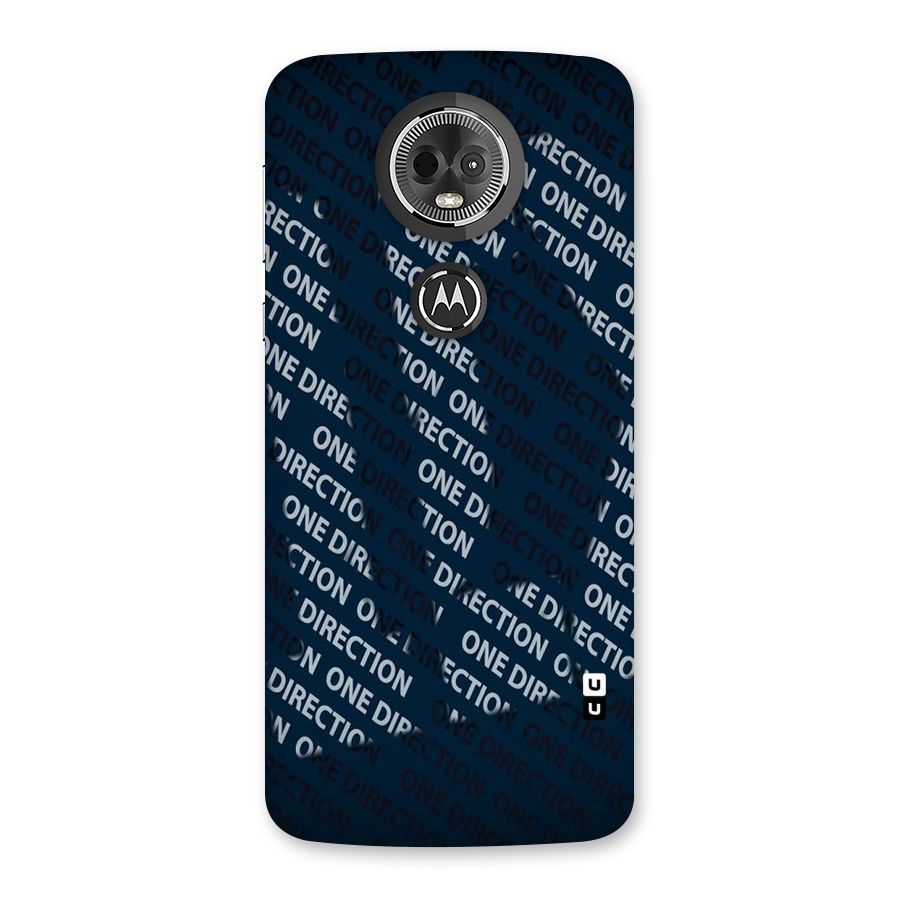 Blue Way Back Case for Moto E5 Plus