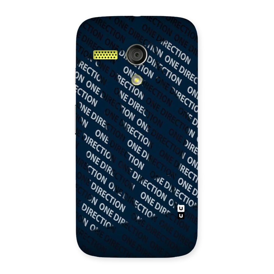 Blue Way Back Case for Moto G