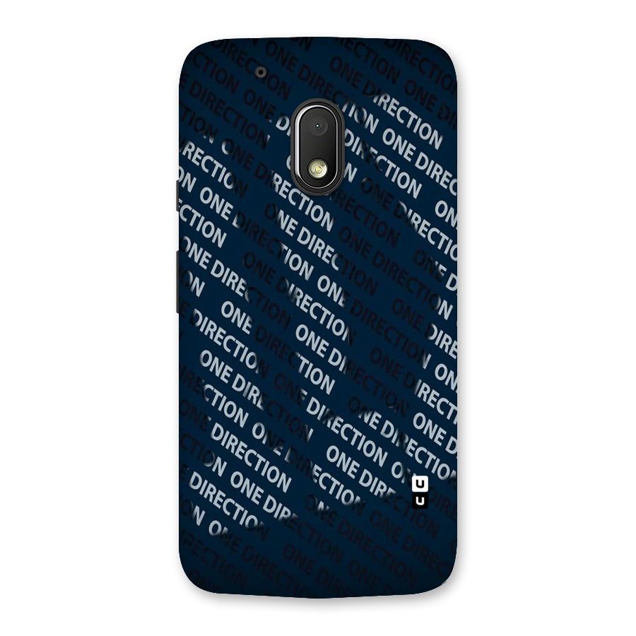 Blue Way Back Case for Moto G4 Play
