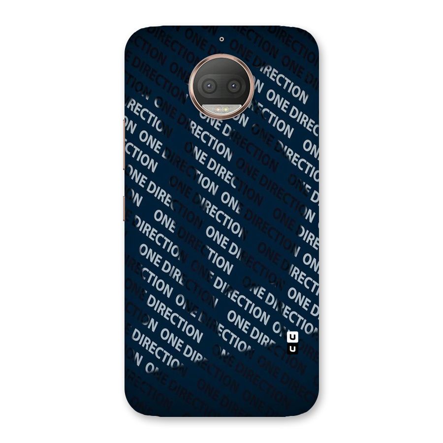 Blue Way Back Case for Moto G5s Plus