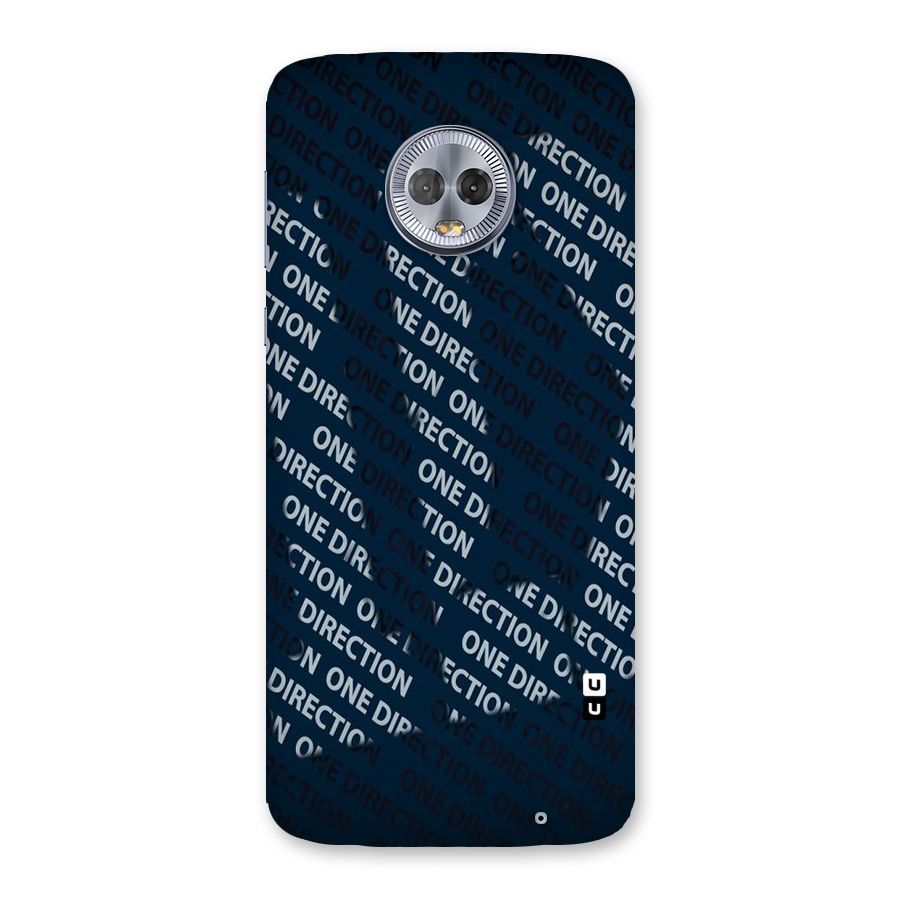 Blue Way Back Case for Moto G6 Plus