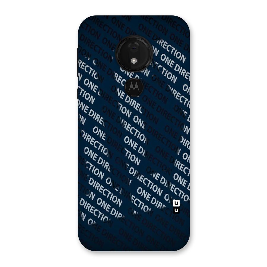 Blue Way Back Case for Moto G7 Power