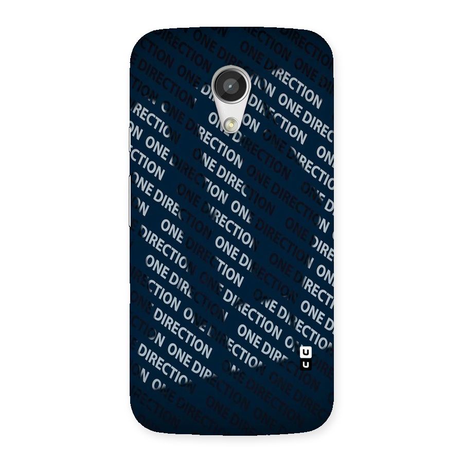 Blue Way Back Case for Moto G 2nd Gen