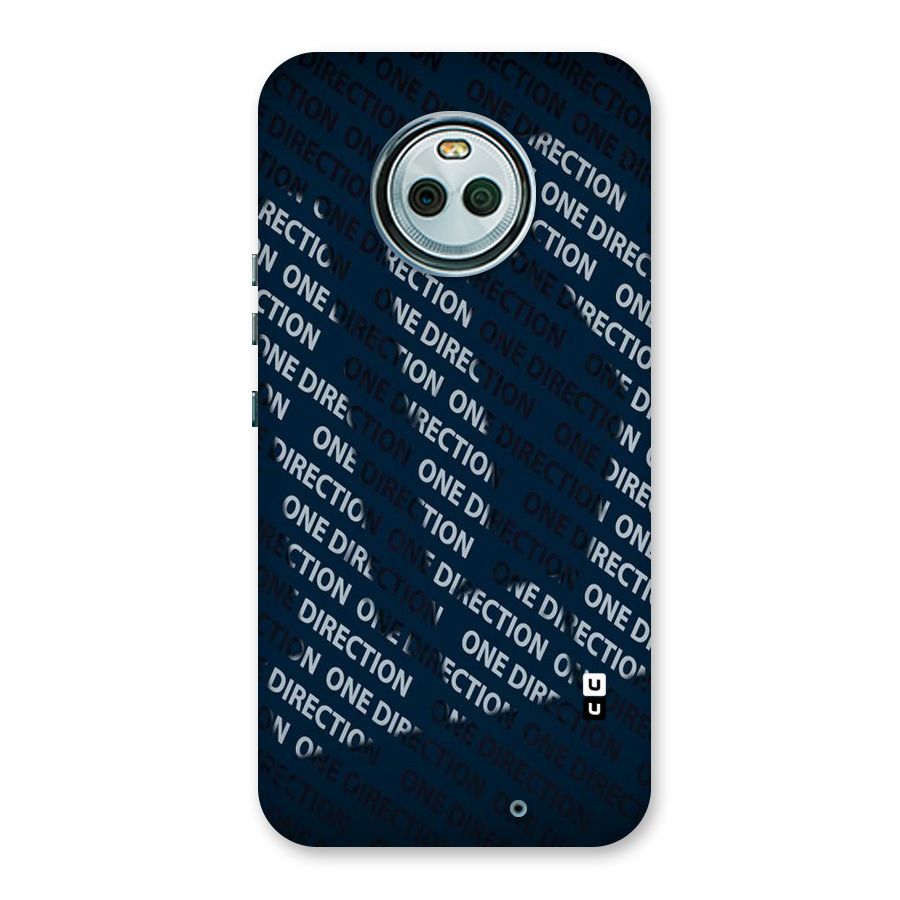 Blue Way Back Case for Moto X4