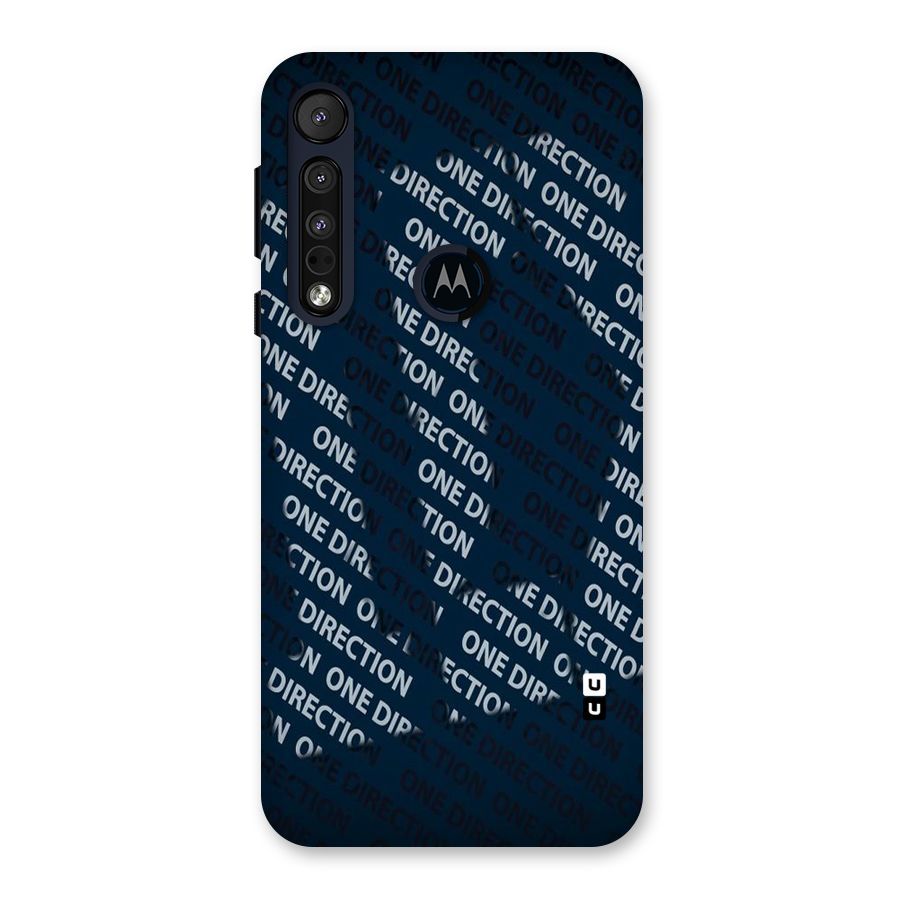 Blue Way Back Case for Motorola One Macro