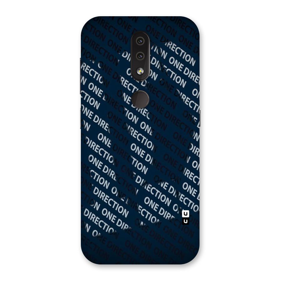 Blue Way Back Case for Nokia 4.2