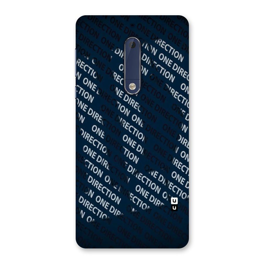 Blue Way Back Case for Nokia 5