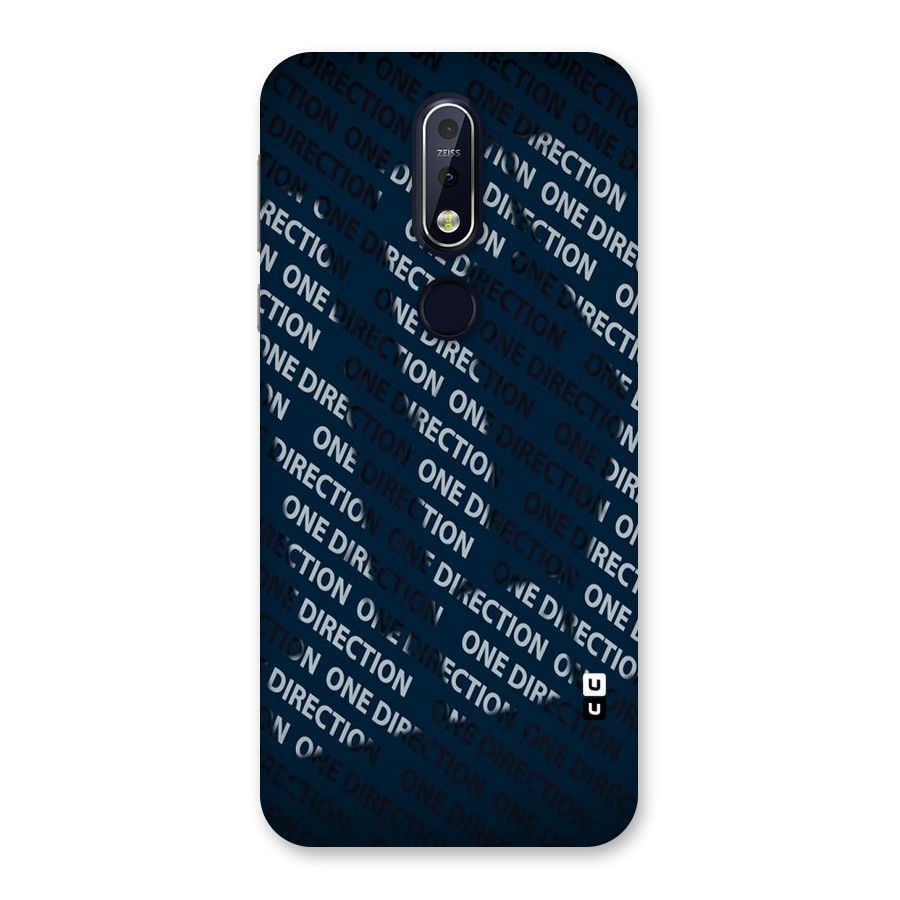 Blue Way Back Case for Nokia 7.1