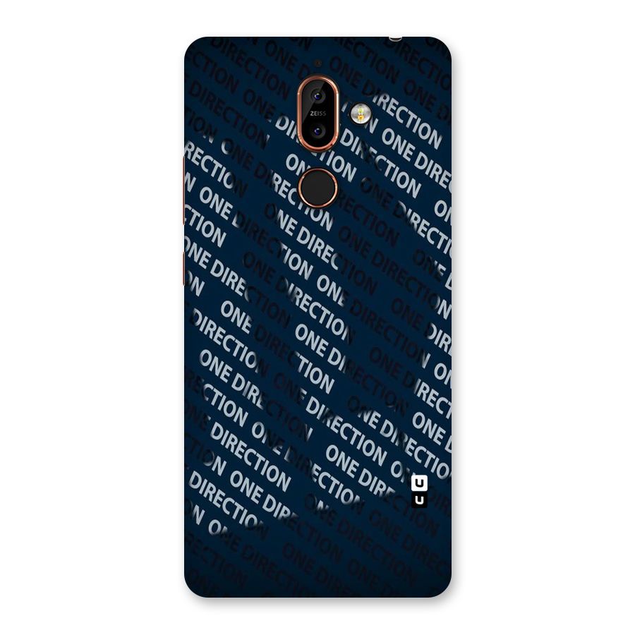 Blue Way Back Case for Nokia 7 Plus