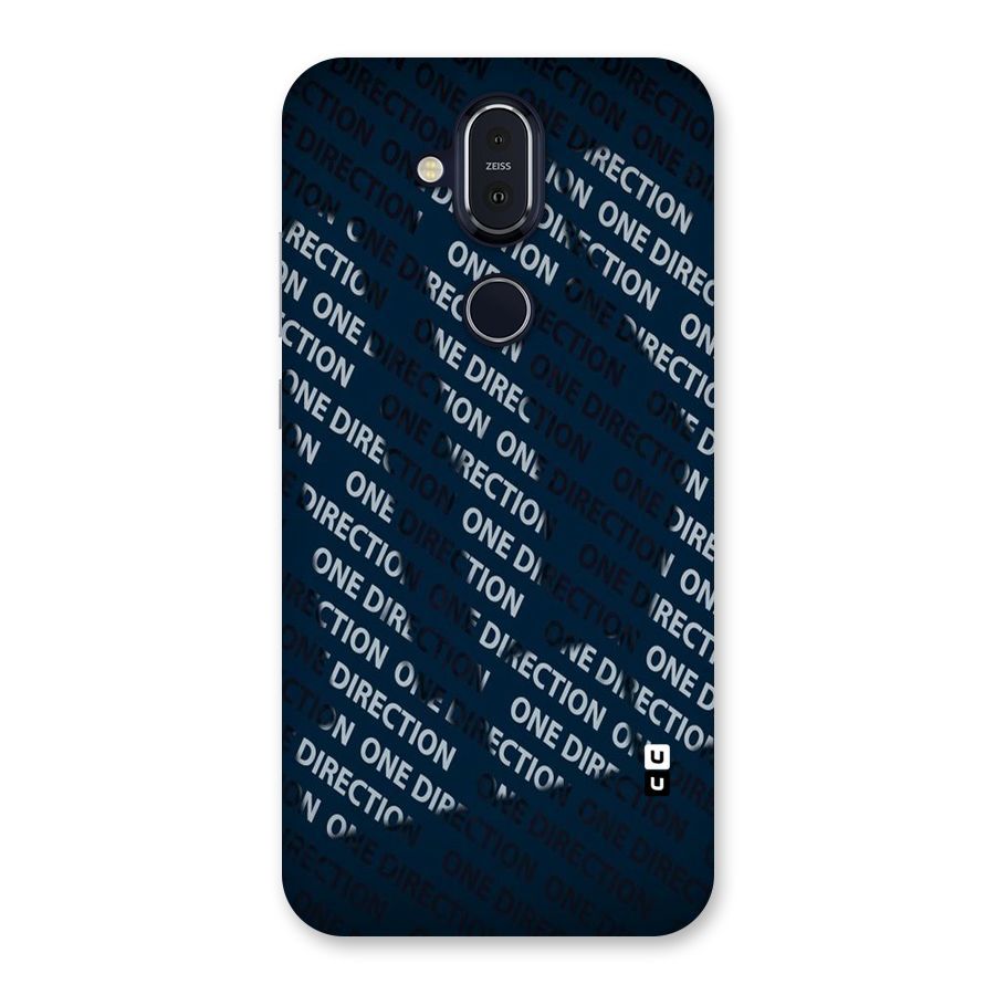 Blue Way Back Case for Nokia 8.1