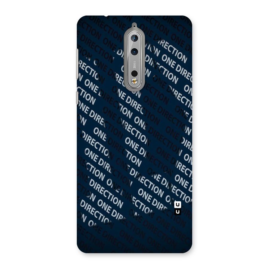 Blue Way Back Case for Nokia 8
