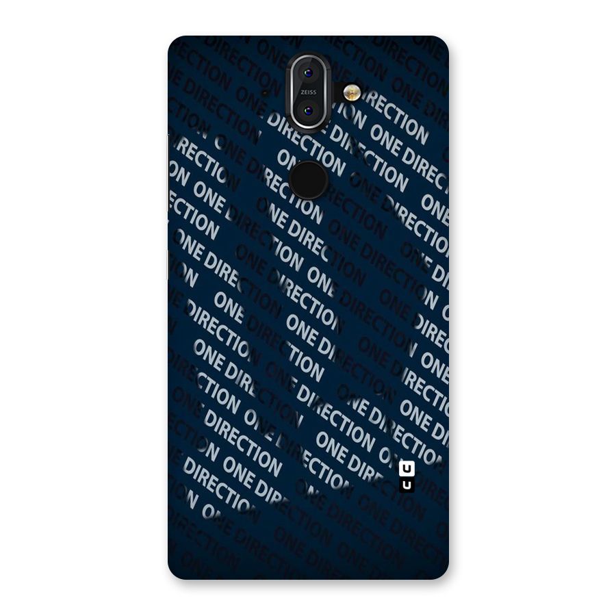 Blue Way Back Case for Nokia 8 Sirocco