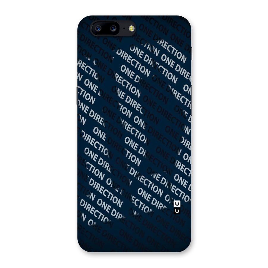 Blue Way Back Case for OnePlus 5