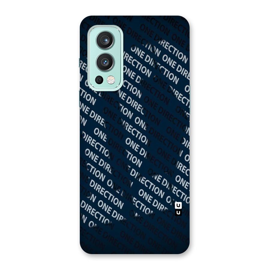 Blue Way Back Case for OnePlus Nord 2 5G